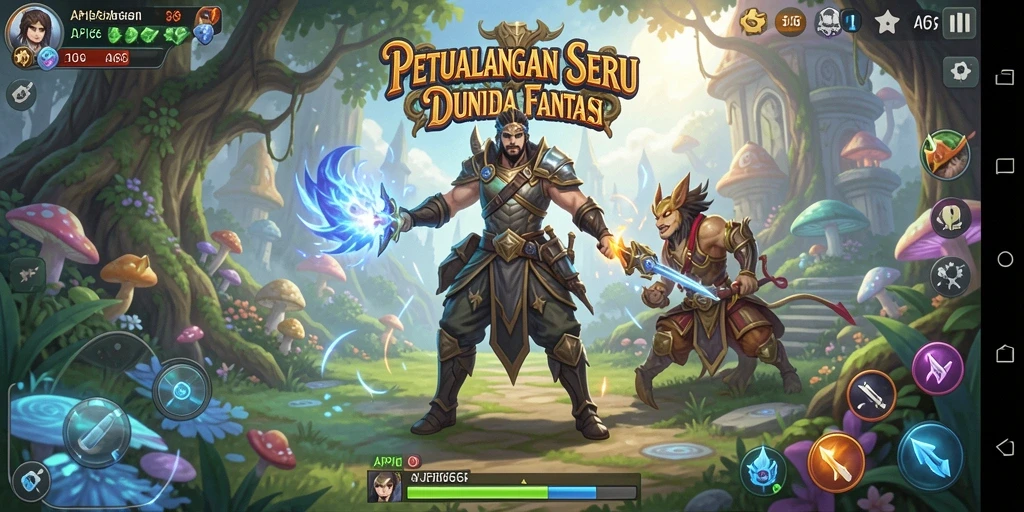 Gameplay seru API66 menampilkan petualangan epik dalam dunia fantasi.
