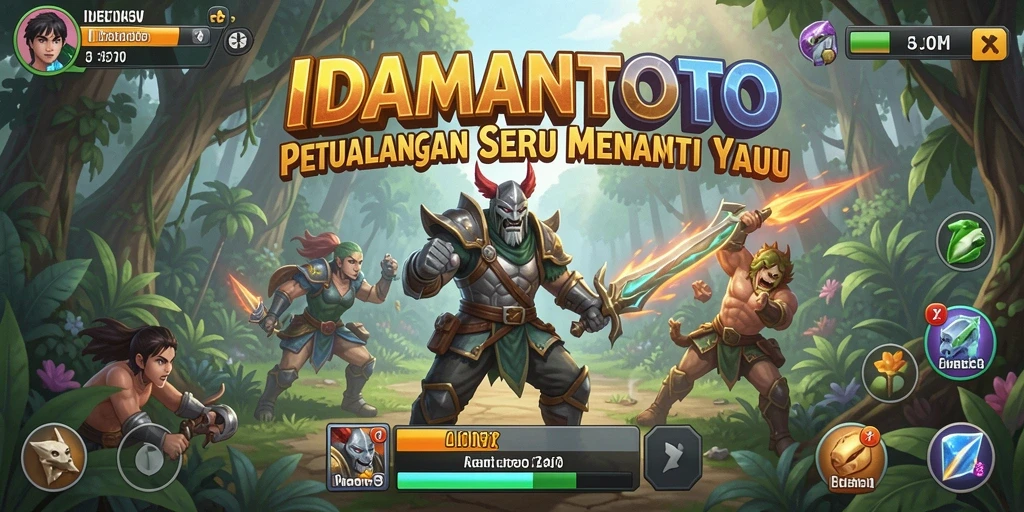 Screenshot dari gameplay <strong>IDAMANTOTO</strong> yang mendebarkan.