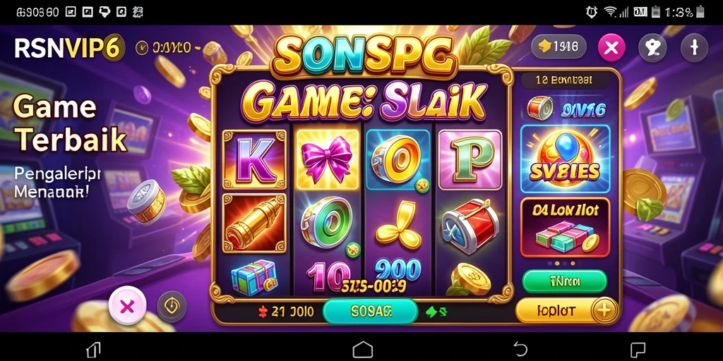 Screenshot gameplay RSNVIP6 yang menampilkan keseruan bermain Slot.