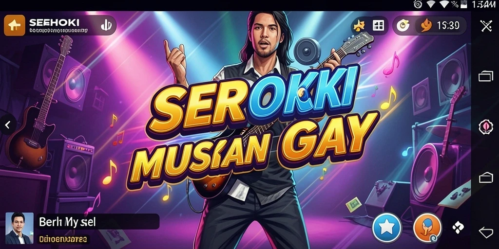 Gameplay SEHOKI yang seru dan interaktif dalam bermain musik.