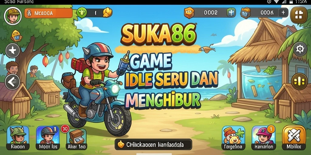 Tampilan gameplay seru dalam SUKA86 yang mengasyikkan.