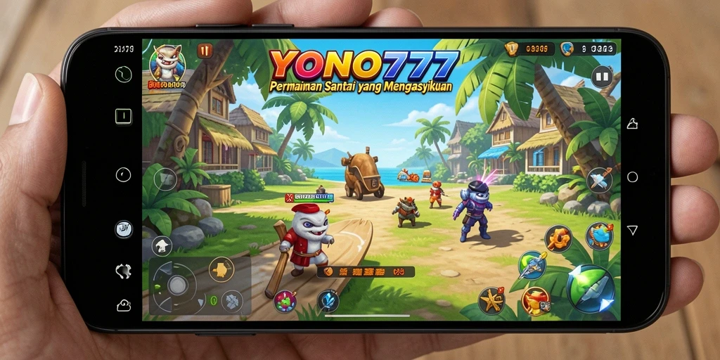 Tangkapan layar YONO777 menampilkan gameplay yang ceria dan interaktif.